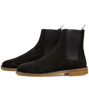 Louis Vuitton Black Shearling Winter Boots Suede ref.297462 - Joli Closet